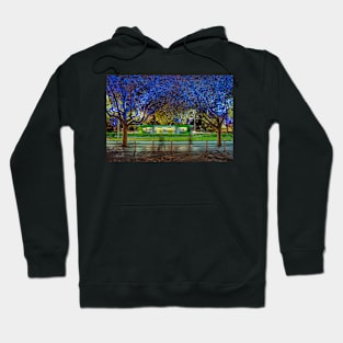 Melbourne tram at night Hoodie